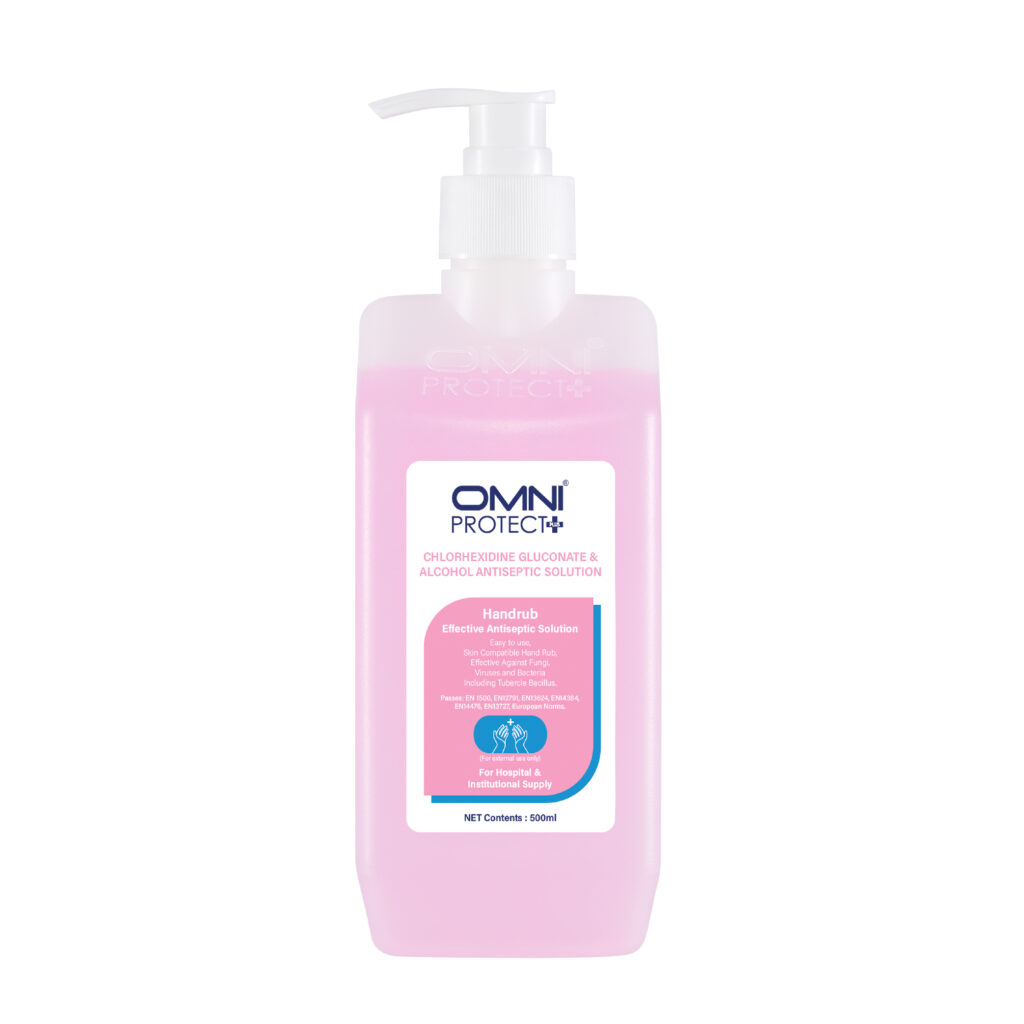 Handrub Chlorhexidine/Alcohol Skin Antiseptic with Emollient and Moisturiser