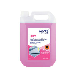 OMNI PROTECT+HD2 Disinfectant Advance surface cleaner / HARD  SURFACE CLEANER, BKC, Benzalkonium Chloride 2.5% W/V Solution